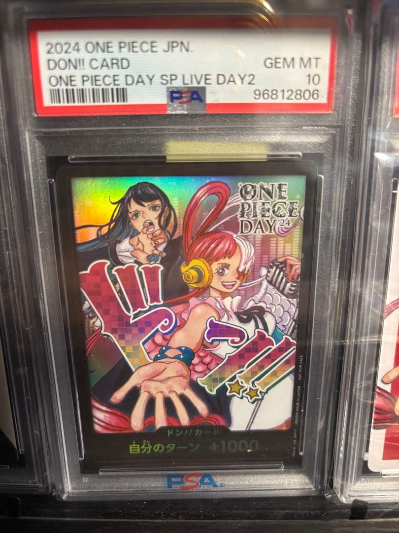 『psa10』アド＆ウタ プロモーションカードONE PIECE DAY'24