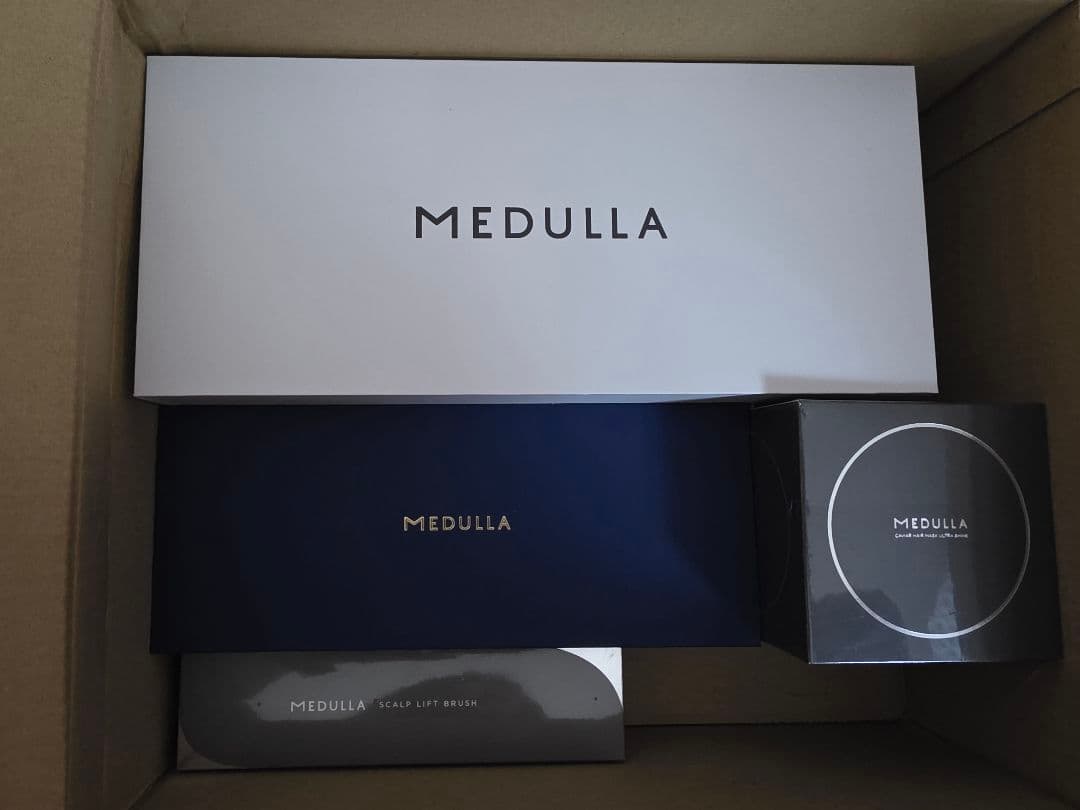 新品★MEDULLA スカルプケアトリートメント 3カプセルソニックシャインプロ