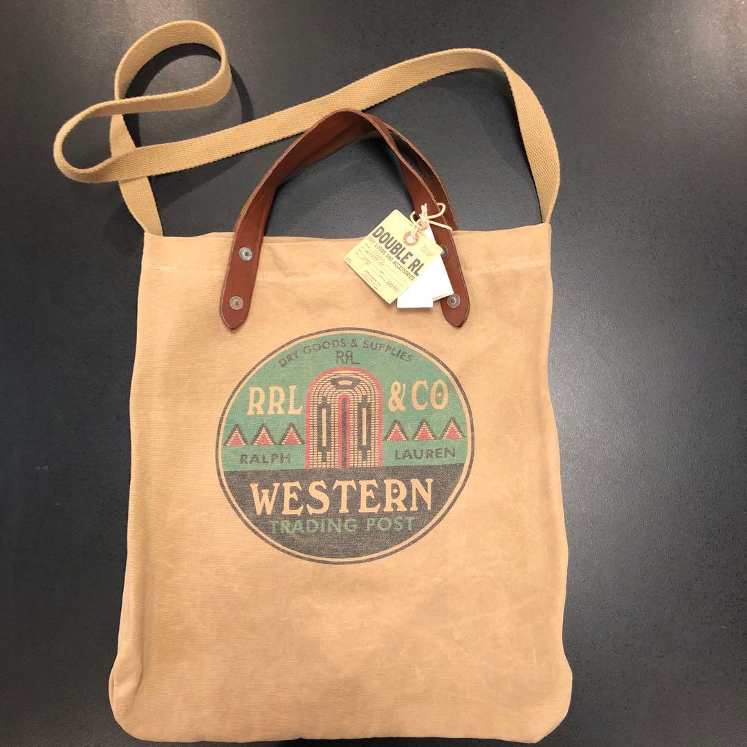 【新品未使用】RRLキャンバスマーケットトートバッグ