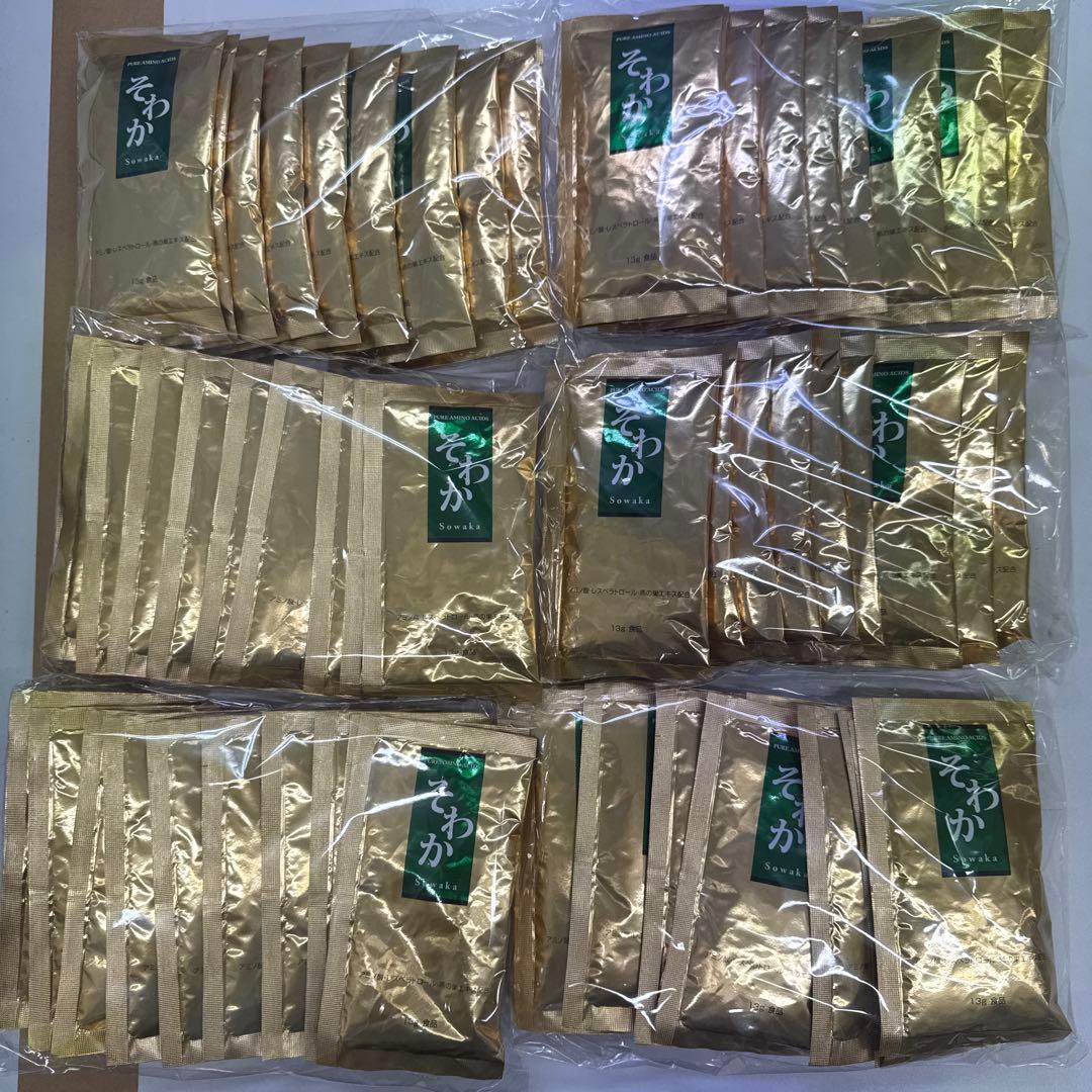 お値打ち❢そわかサプリ新品未使用60袋2ヶ月分10袋入り*6set