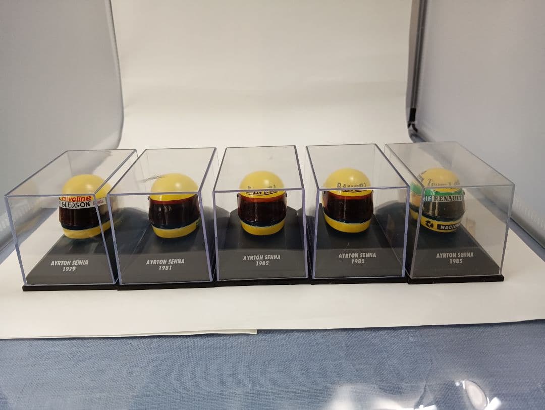 アイルトン・セナ ヘルメット コレクション 5個セット