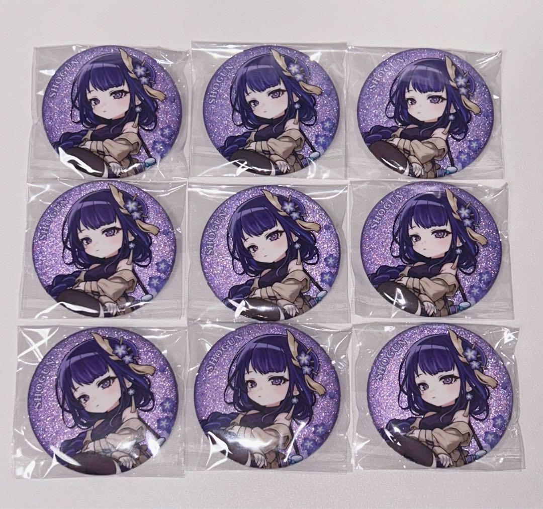 原神 ピクニックシリーズ缶バッジ 雷電将軍 9個 - メルカリ