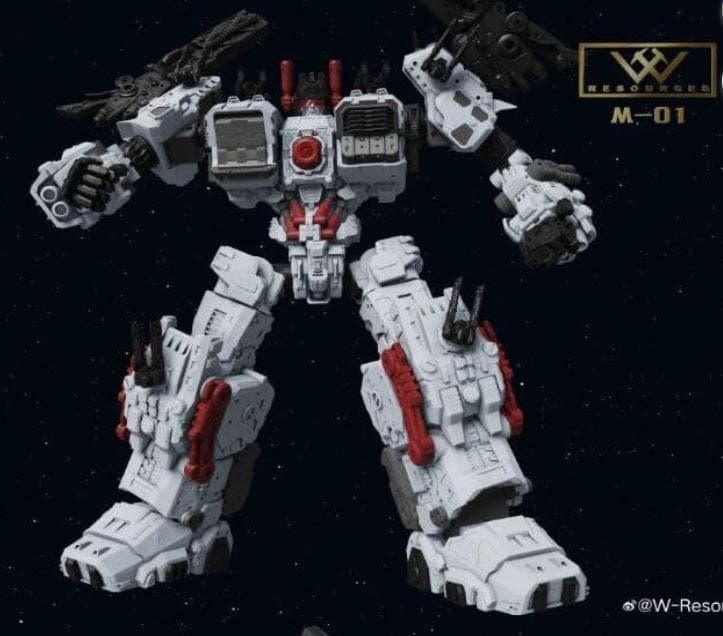 剛の戦士シリーズ M-01 メトロフレックス似フィギア