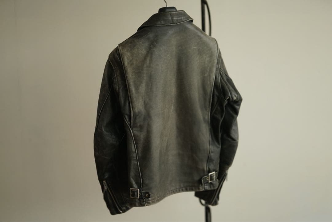 SCHOTT 152 襟付き シングルライダース レザージャケット 36 - メルカリ