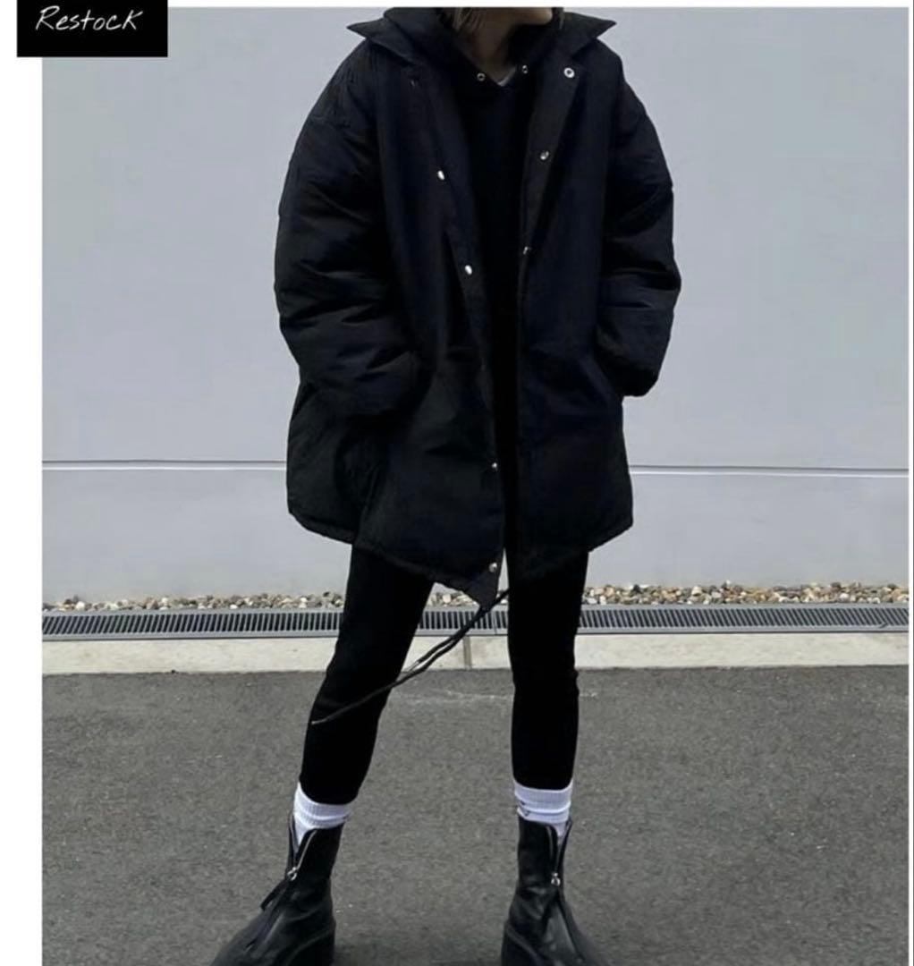 ok.soonoversize coach jacket ブラック