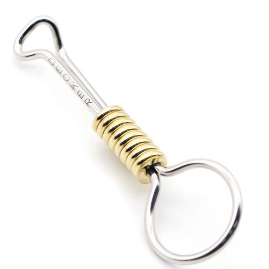 即購入可】ジェフデッカー型 キーフック シルバー キーホルダー