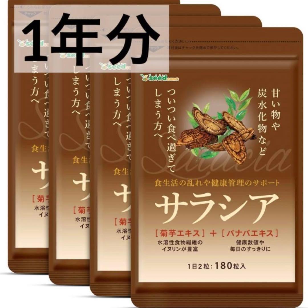 サラシア 炭水化物ブロック 菊芋 ダイエットサプリメント 約 1年分