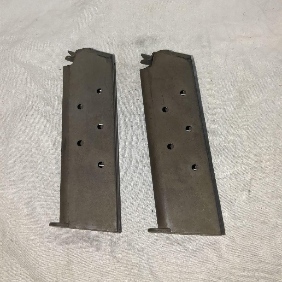 コルトm1911a1 米軍使用刻印あり　サープラス実物マガジン　2個セット 楽天市場】ダブルマガジンポーチ M1911 .45ACP弾用 復刻品 アメリカ軍
