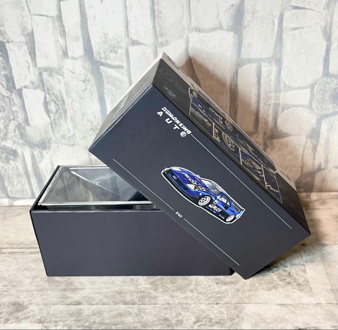 フェラーリF40 LBWK 1/64 ミニカー ガルウィング開閉 - メルカリ