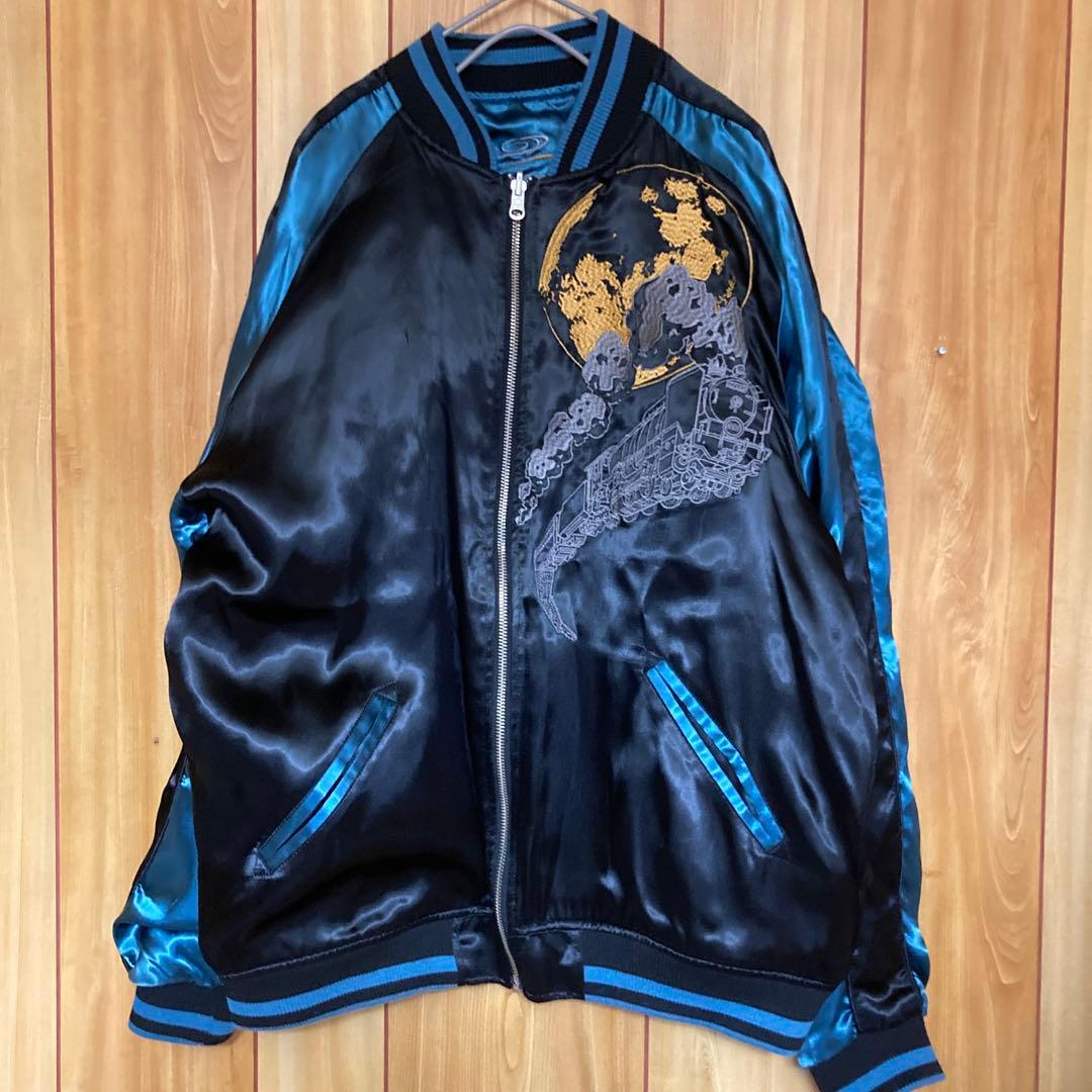 極美品 希少完売品 絡繰魂 銀河鉄道999 メーテル スカジャン