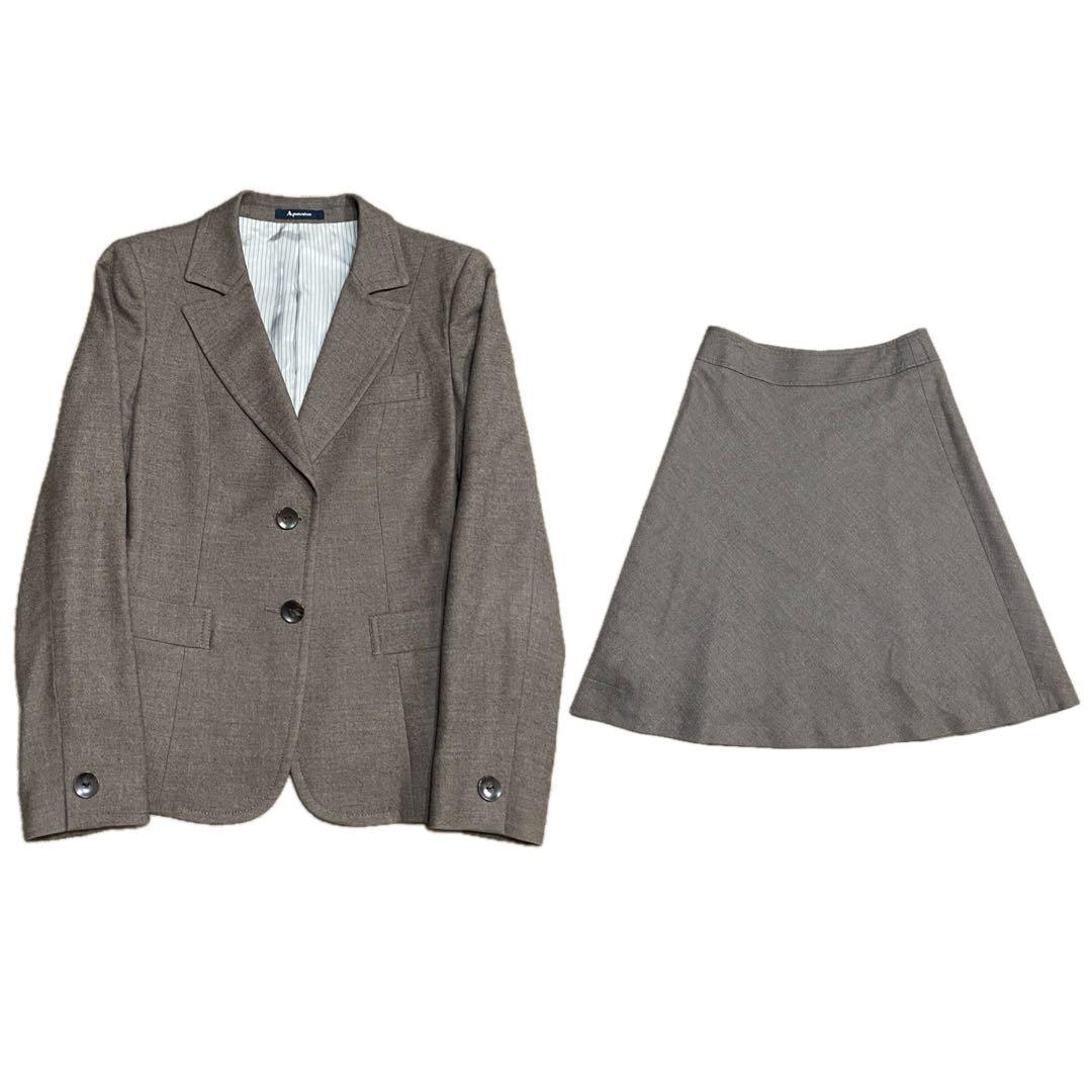 アクアスキュータム ロロピアーナ ジャケット&スカート セットアップ