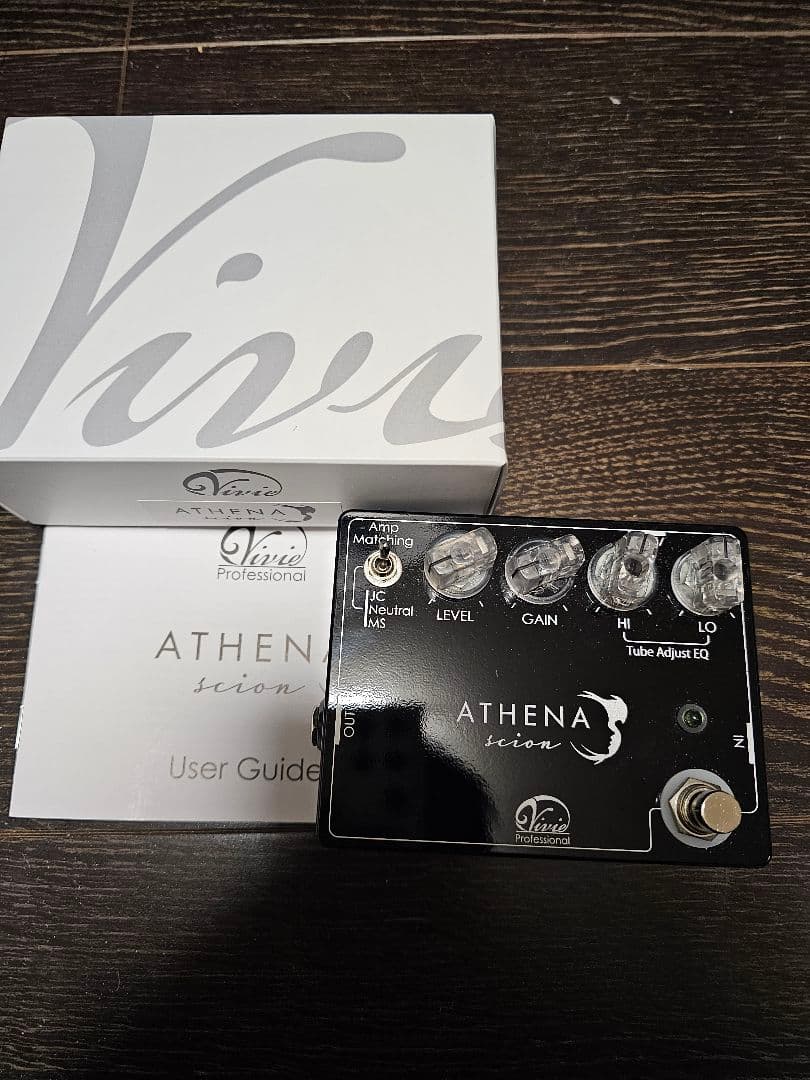 Vivie ATHENA scion ギターエフェクター Vivie ATHENA scion & MINERVA scion｜大人気のディストーション