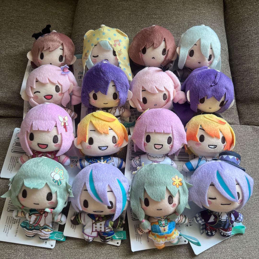 プロセカ×サンリオキャラクターズ ふわぷちマスコット 16種セット