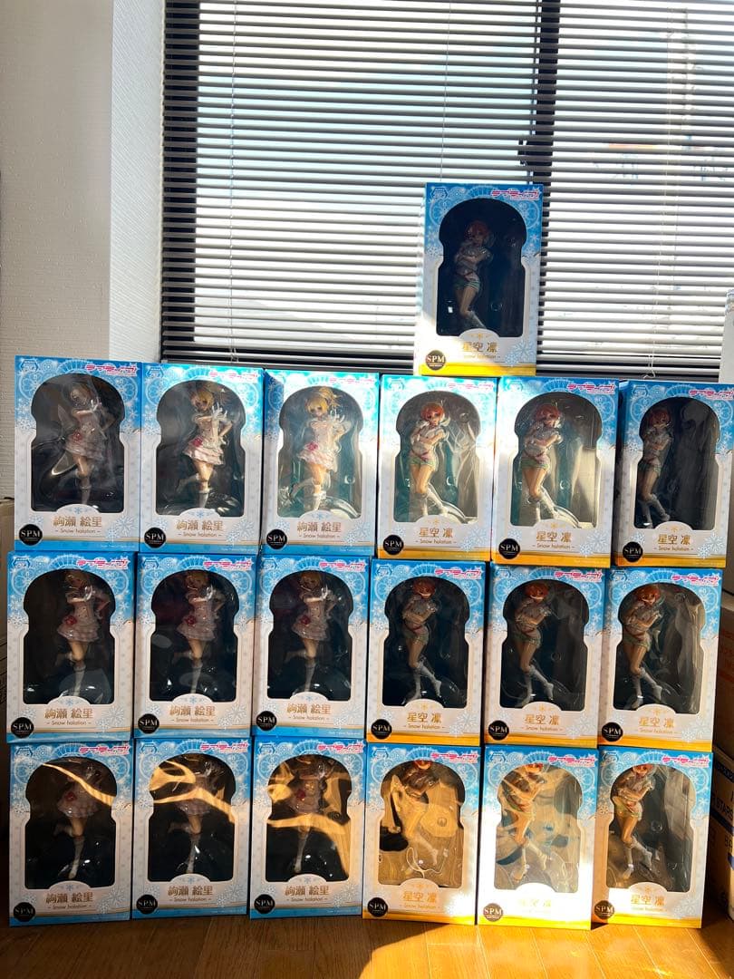 19個★ラブライブ！ 星空凛 絢瀬絵里  halation フィギュア ラブライブ！ スーパープレミアムフィギュア “絢瀬絵里‐Snow halation