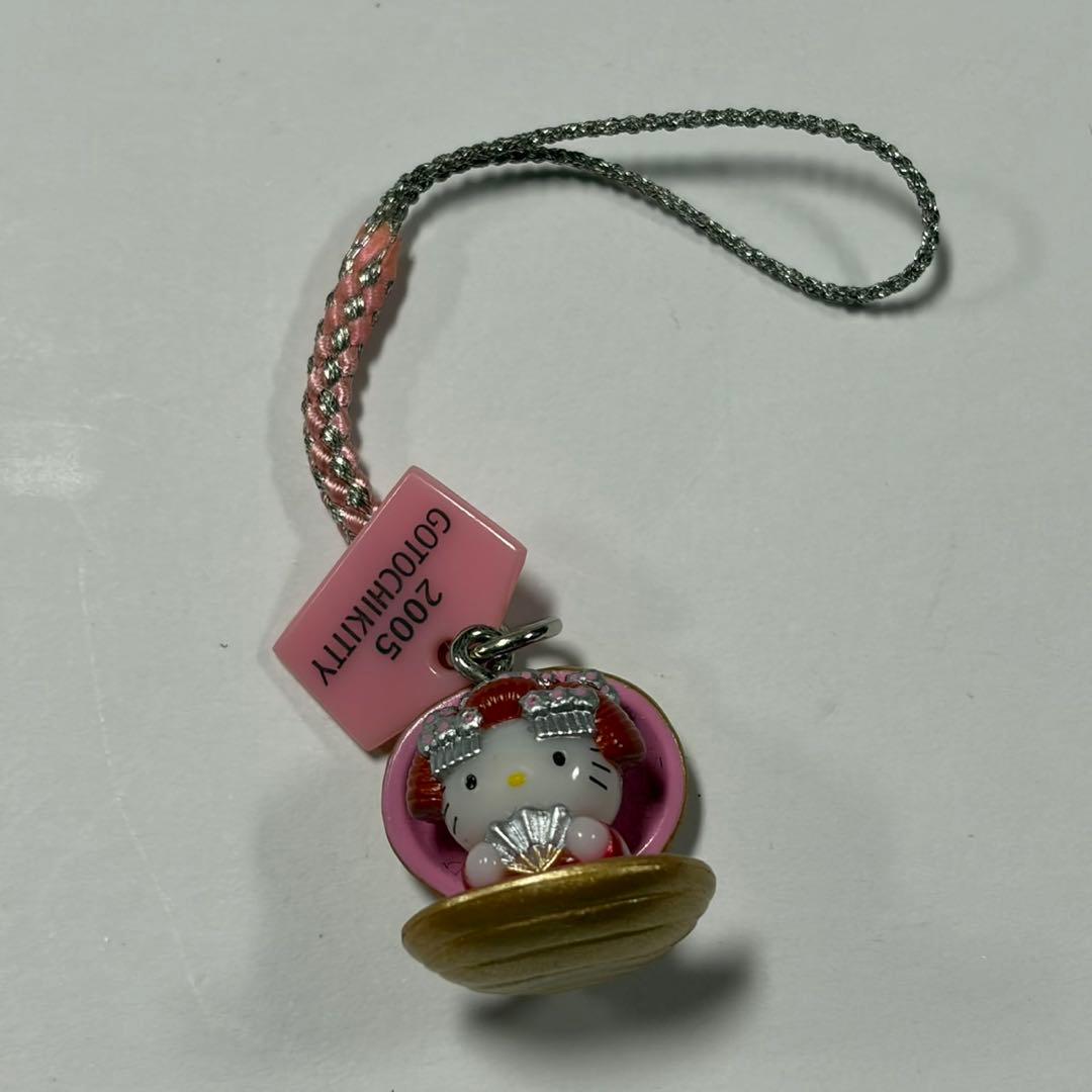 ご当地キティ2005 山陰限定 しじみ姫 根付け 平成レトロ 平成女児