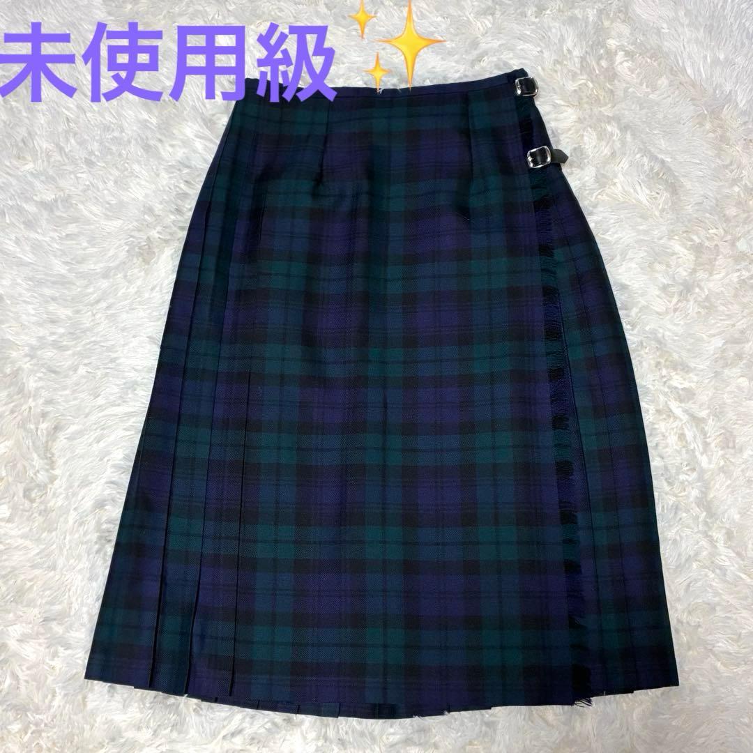 O'NEILOF DUBLINオニールオブダブリンウール プリーツラップスカート