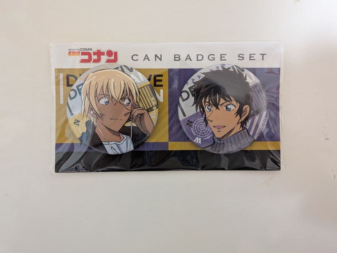 名探偵コナン 安室透 松田陣平 缶バッジセット - メルカリ