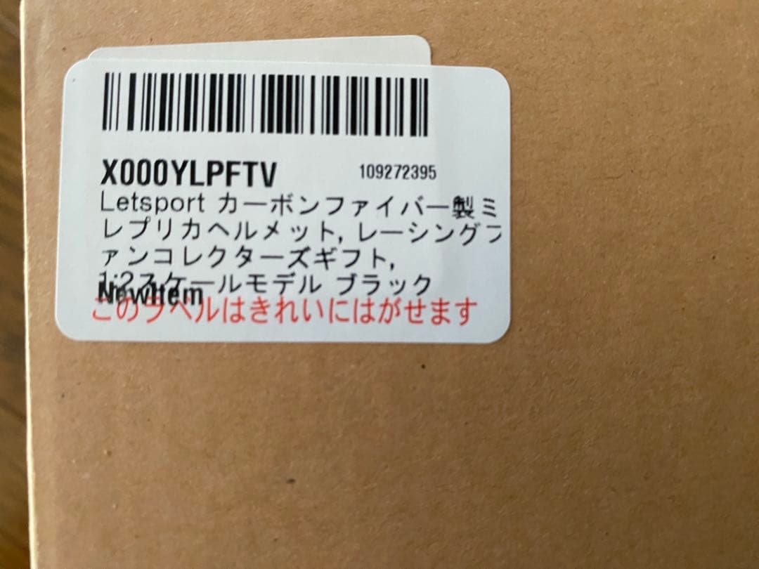 フルカーボン製　ヘルメット模型