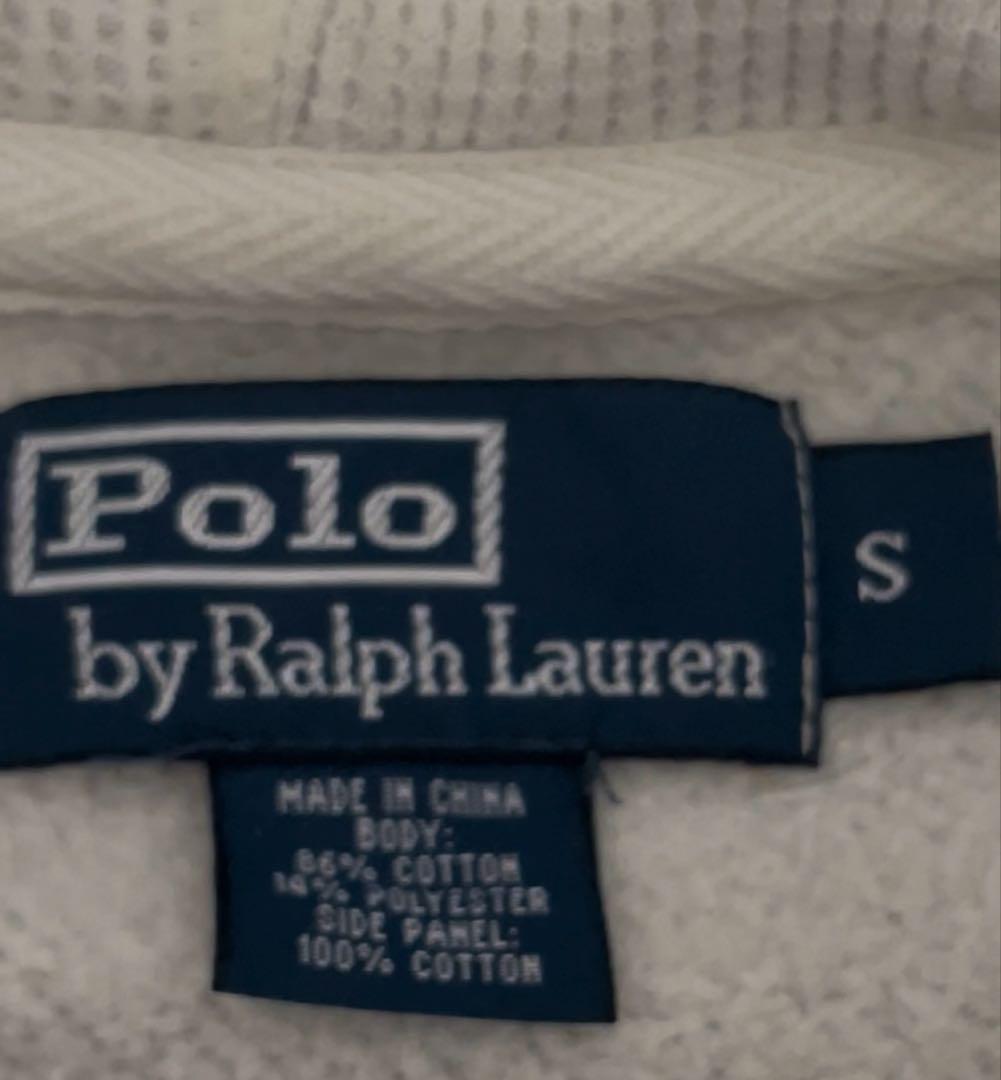 m*o様 ポロ ラルフローレン ジップアップ パーカー ヘビーウェイト s