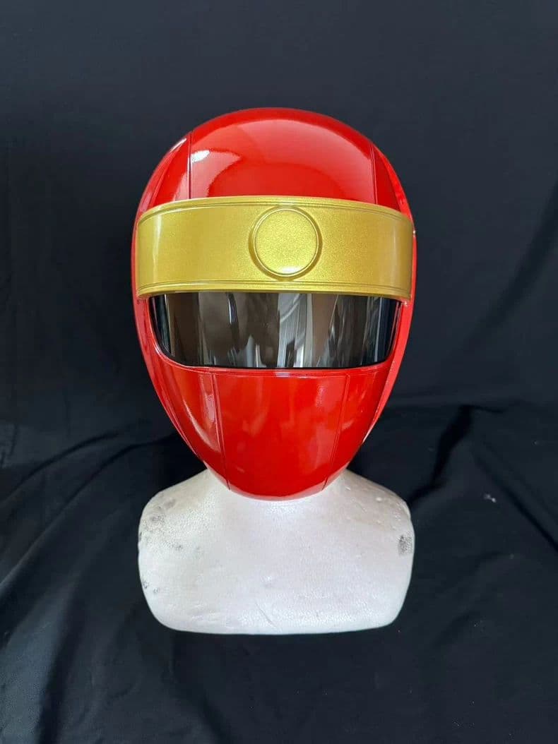 忍者戦隊 ニンジャレッド ヘルメット 1:1 コスプレ用 装着可能