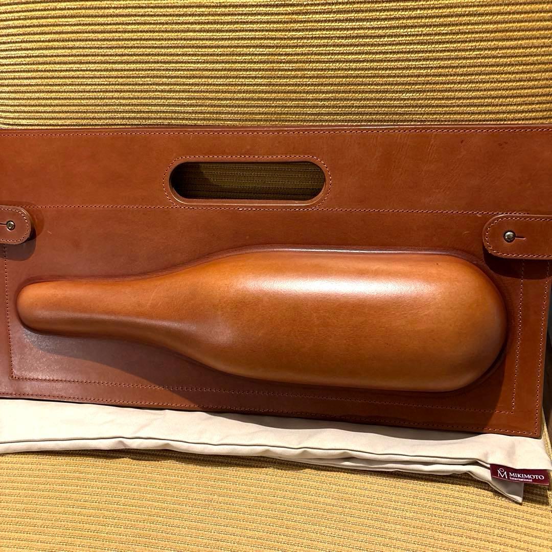 ◎希少 MIKIMOTO ミキモト ワイン キャリア キャリーケース レザー