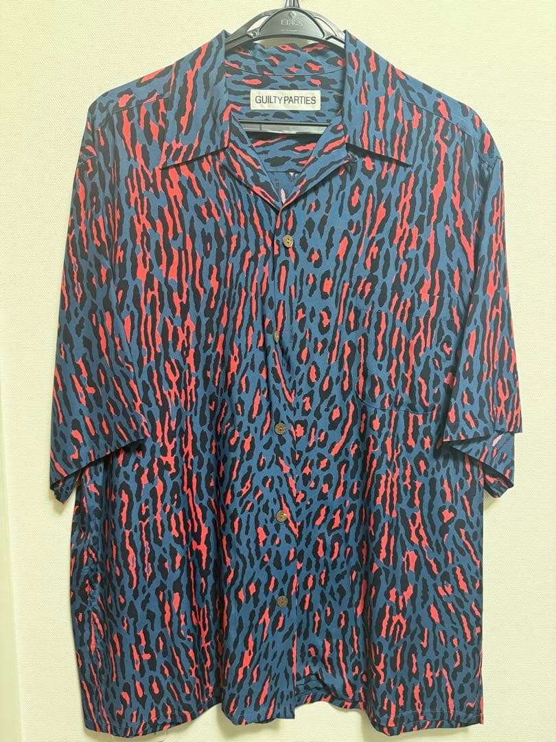 ワコマリア レオパードアロハシャツ