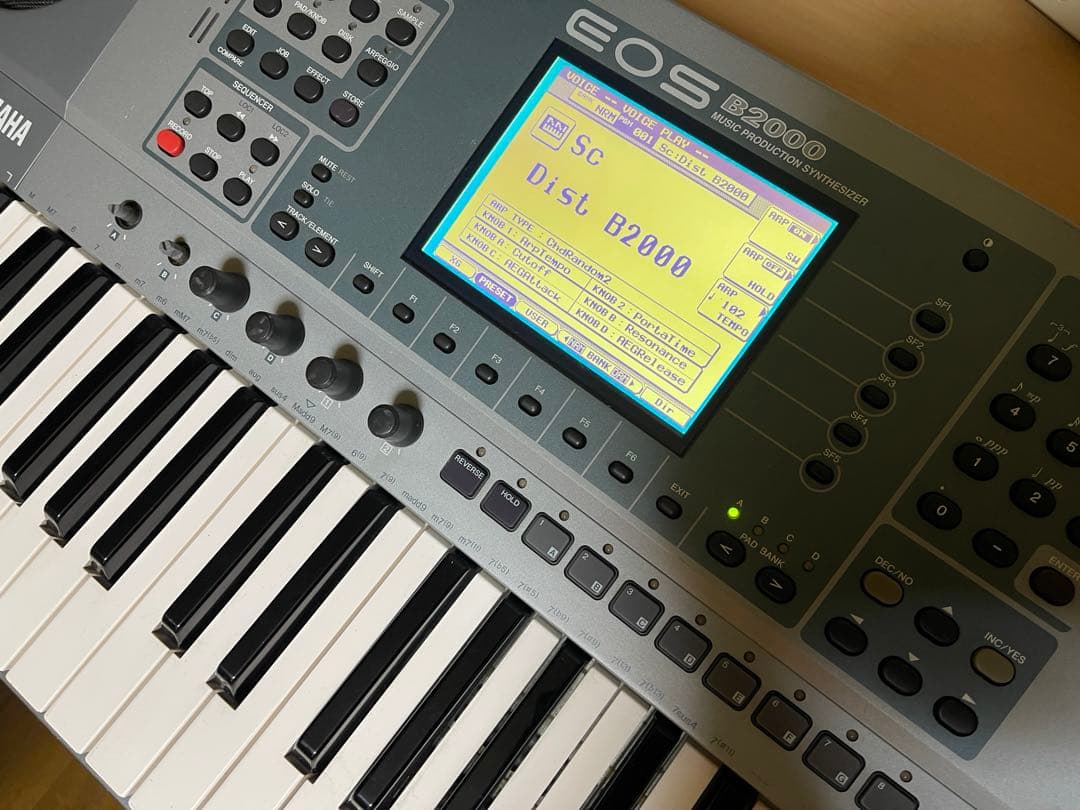 EOS B2000 YAMAHAシンセサイザー (ジャンク) 中古】 YAMAHA EOS B2000 - 中古楽器の販売 ロトミュージック 公式サイト
