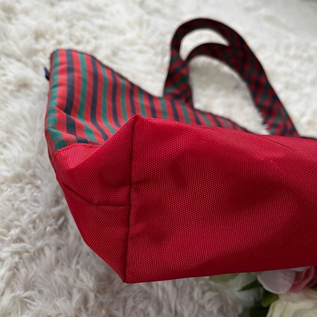 美品✨ファミリア レッスンバッグ ナイロントートバッグ 定番チェック