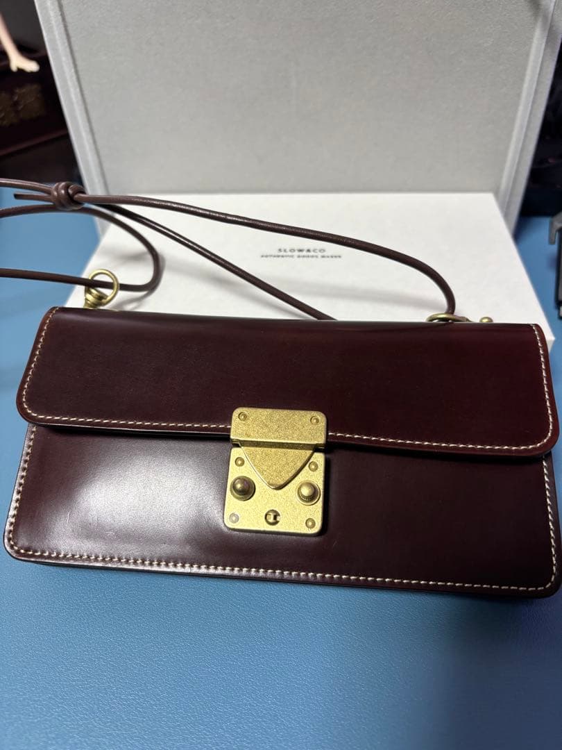 Cordovan - slow コードバン長財布 Cordovan - Brass Parts Long Wallet -｜SLOW – スロウ 公式ECサイト