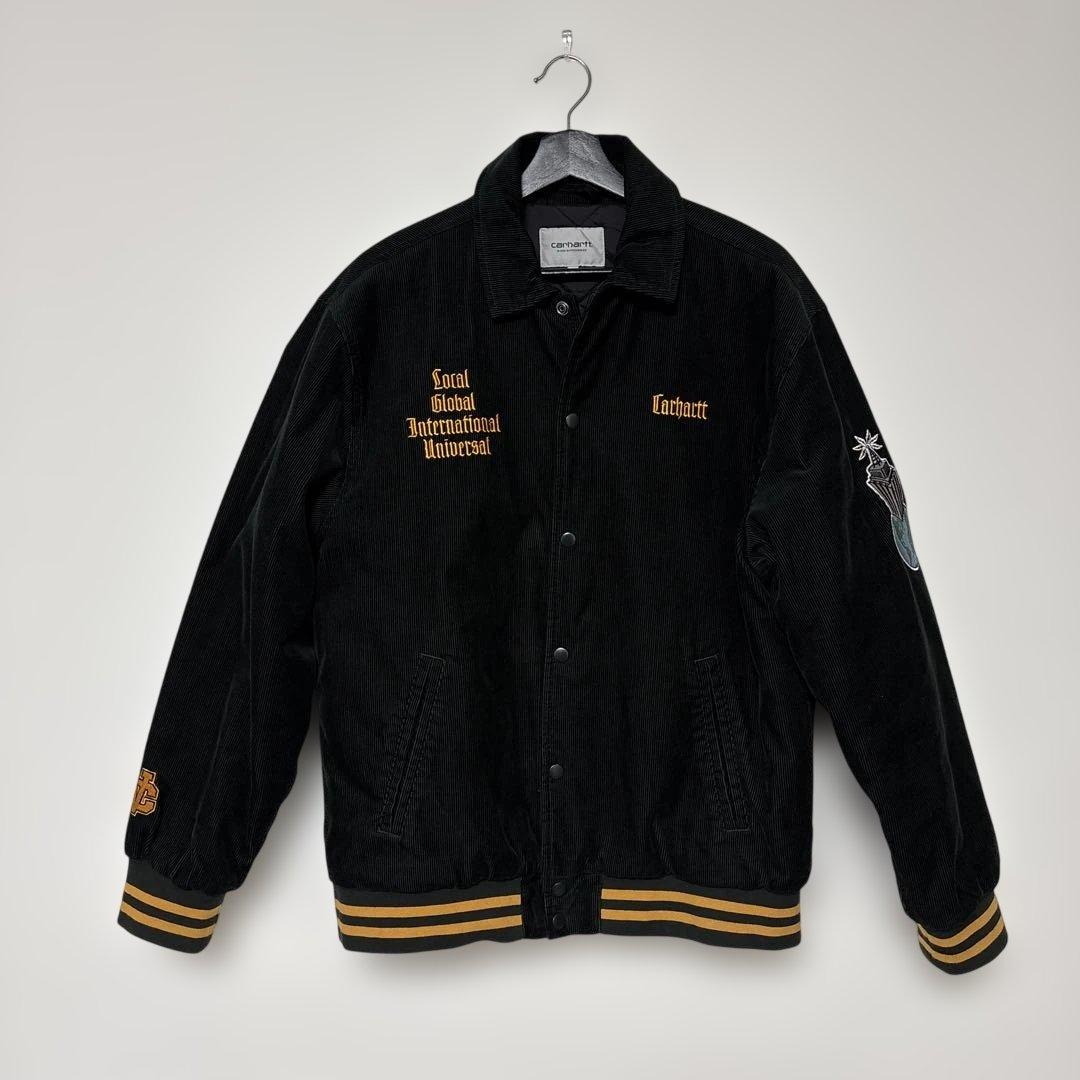 carhartt コーデュロイジャケット M WIP モス　MOS レターマン