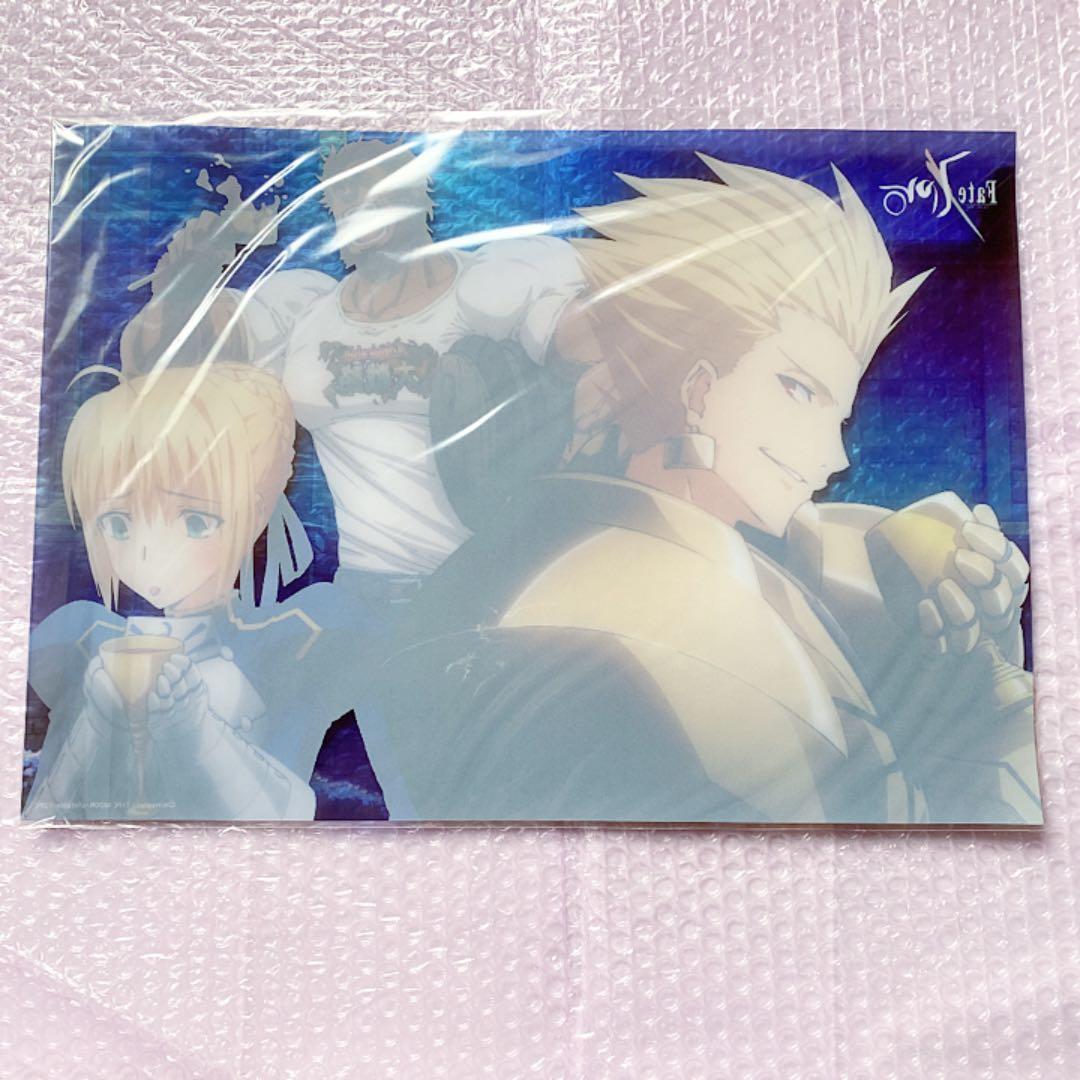Fate/Zero セイバー アーチャー ギルガメッシュ クリアポスター - メルカリ