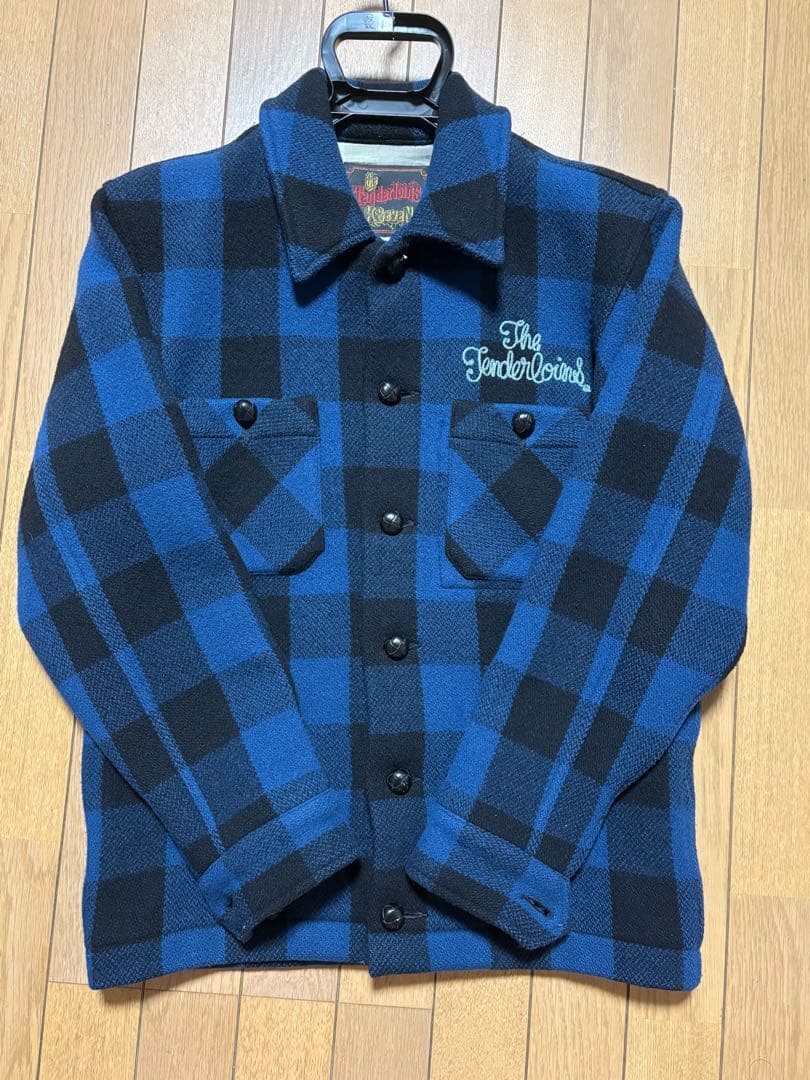Tenderloin チェック柄ネルシャツ S