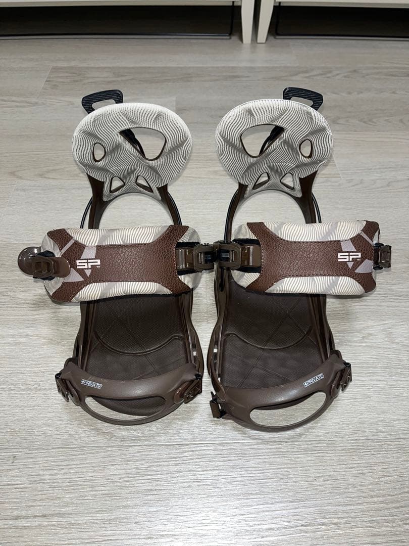 ビンディング　SP PRIVATE　ブラウン/ホワイト