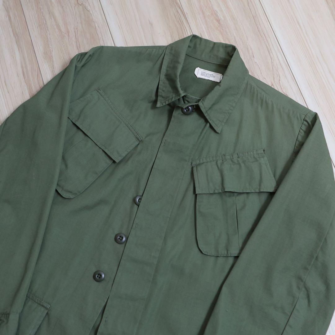 美品】1970年製米軍実物 ジャングルファティーグ ジャケット4th XS-R