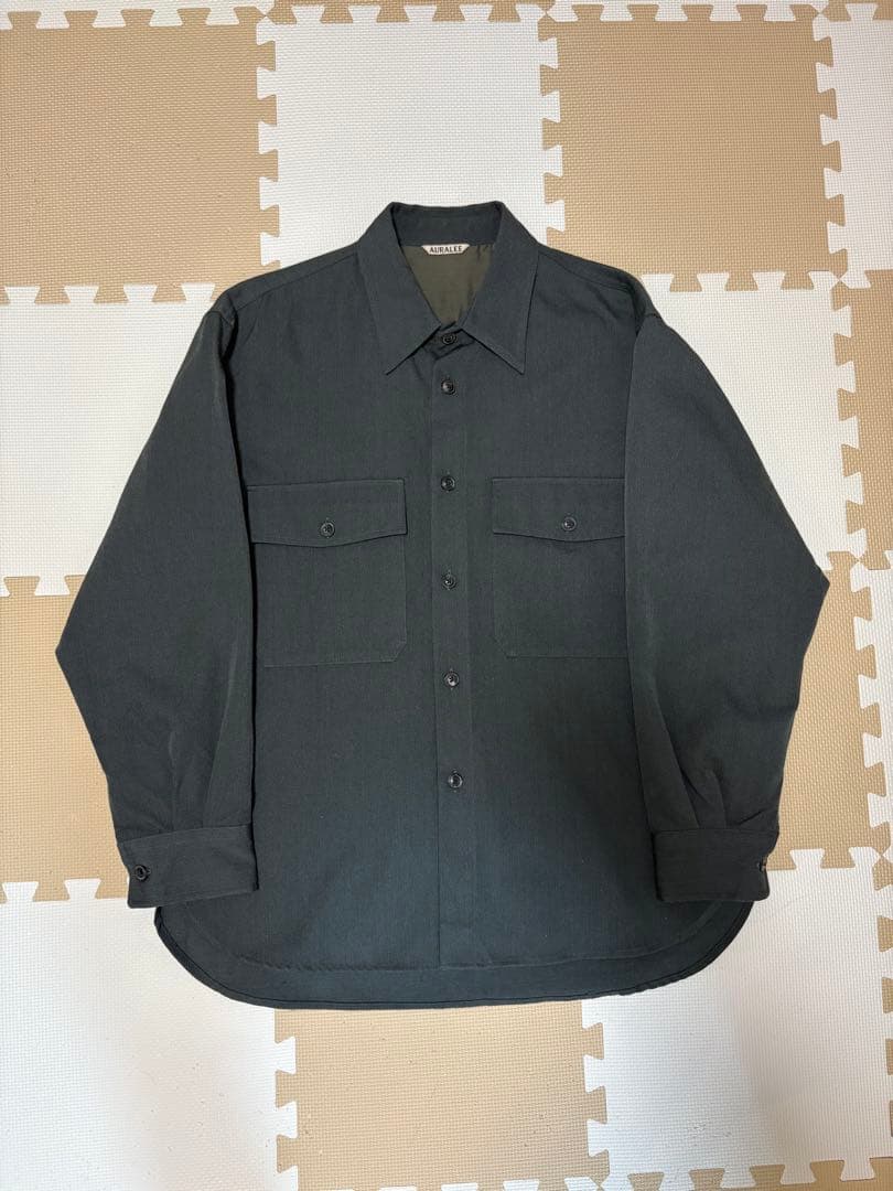 AURALEE WOOL KIDMOHAIR GABARDINE セットアップ