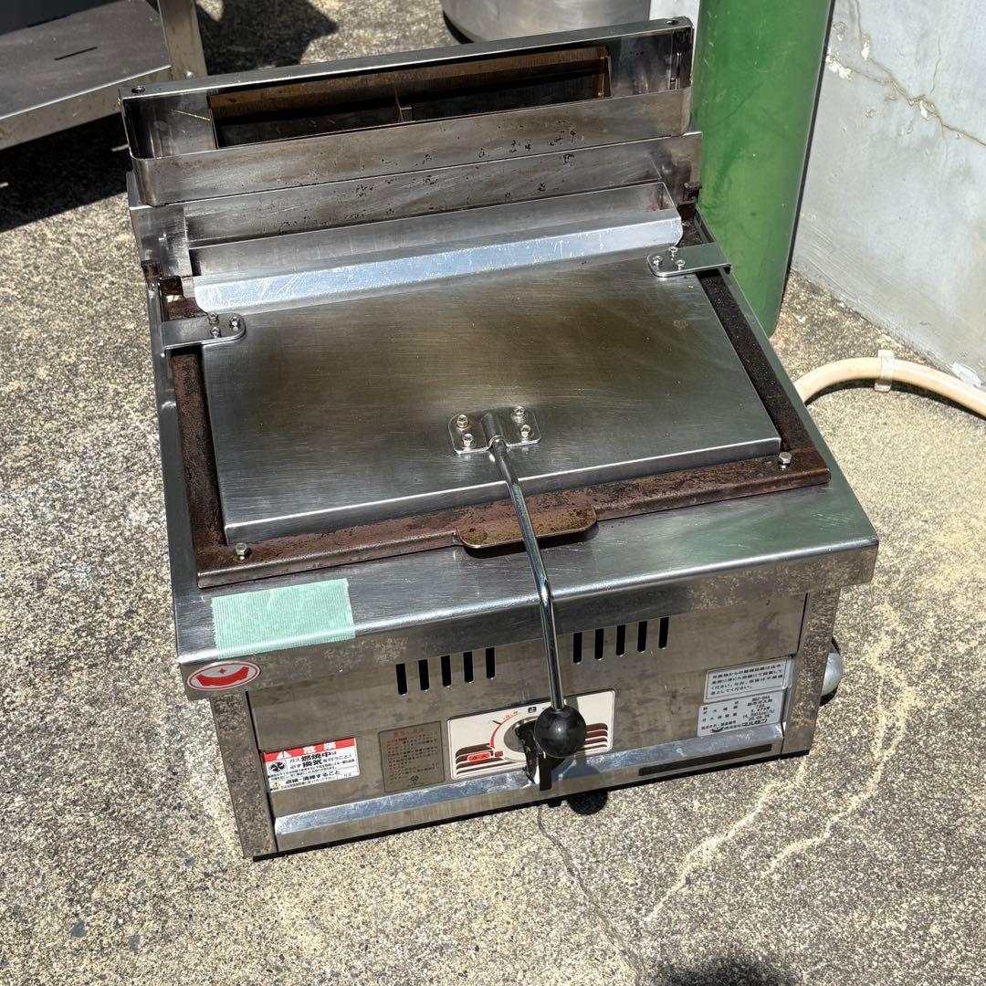 中古】2020年製 マルゼン 卓上 餃子 焼き器 ギョーザ グリラー