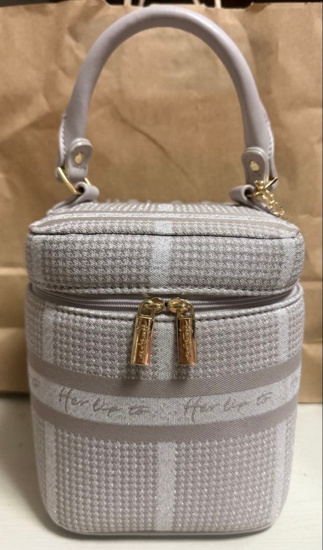 HLT Jacquard Vanity Bag herlipto バニティ - メルカリ