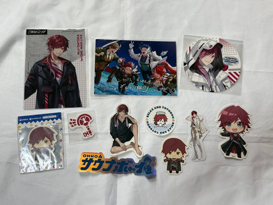 にじさんじ ローレン・イロアス チェキ ステッカー まとめ売り - メルカリ