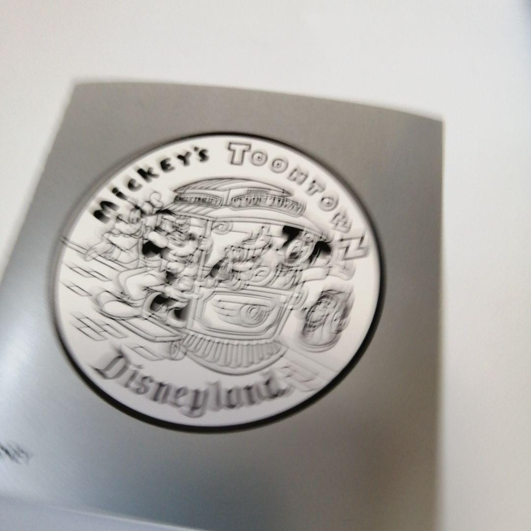 アナハイムディズニーランドトゥーンタウンオープニング記念シルバーコイン