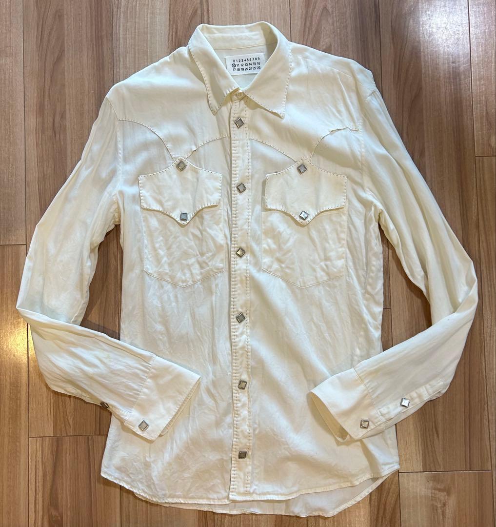 マルタンマルジェラ　ウエスタンシャツ　ここのえタグ