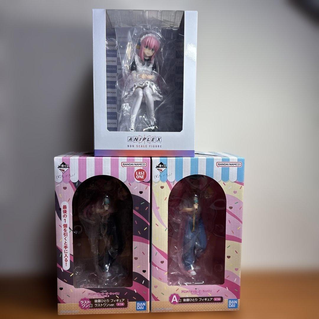 ぼっちざろっく 後藤ひとり フィギュア3点 まとめ販売 新品未開封
