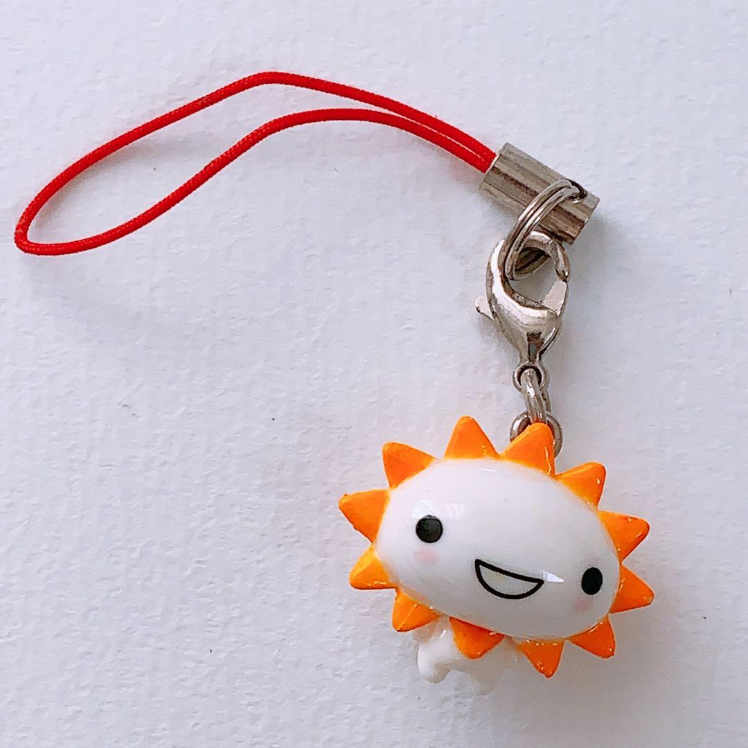 平成レトロ　サンエックス　ストラップ　ハッピーSUNさん　激レア