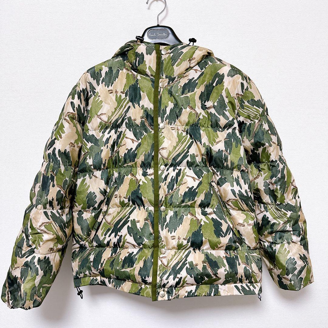 ポールスミス 迷彩✖️カーキ リバーシブルダウンジャケット - メルカリ