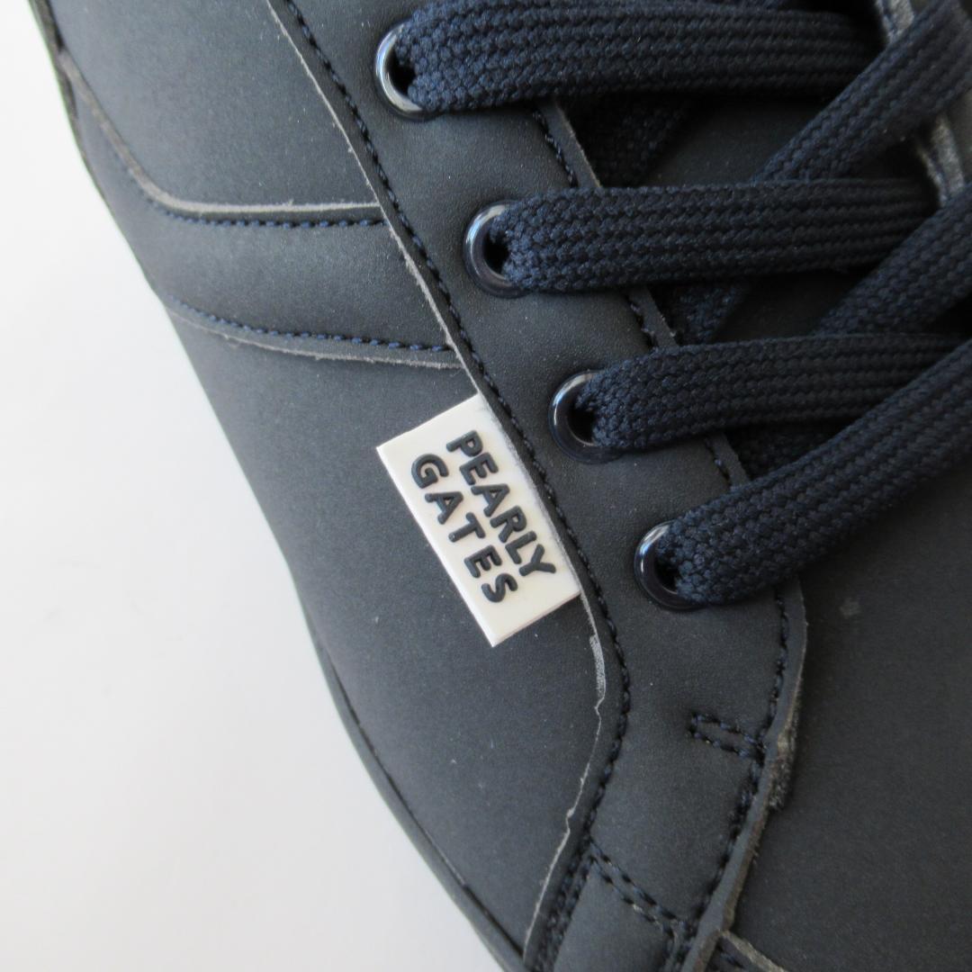 パーリーゲイツ新品濃紺 ソフトスパイク ゴルフシューズ 24.0ｃｍ No.1