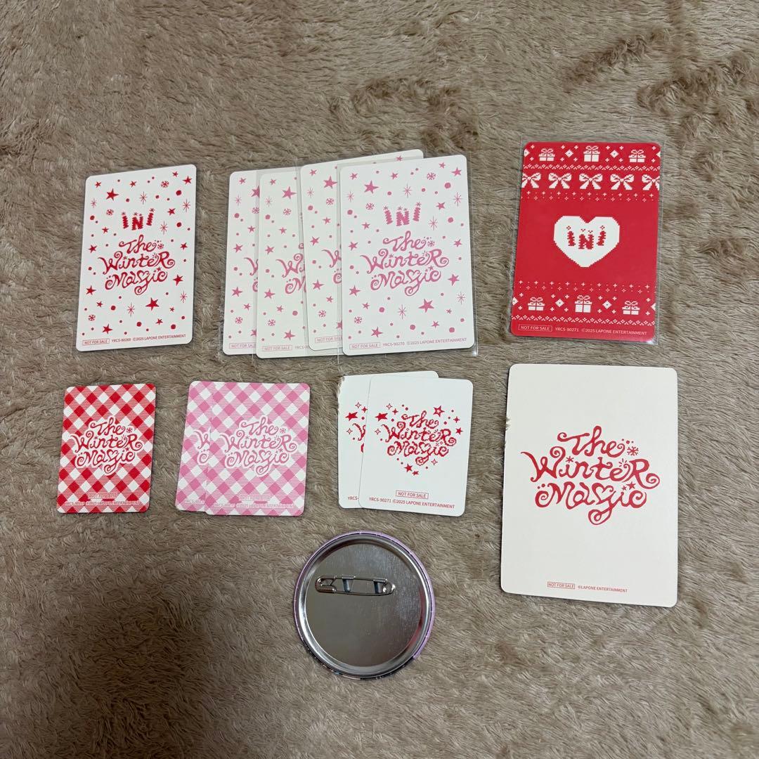 INI 木村柾哉 トレカ まとめ売り ウィンマジ 缶バッジ ポプアプ セット