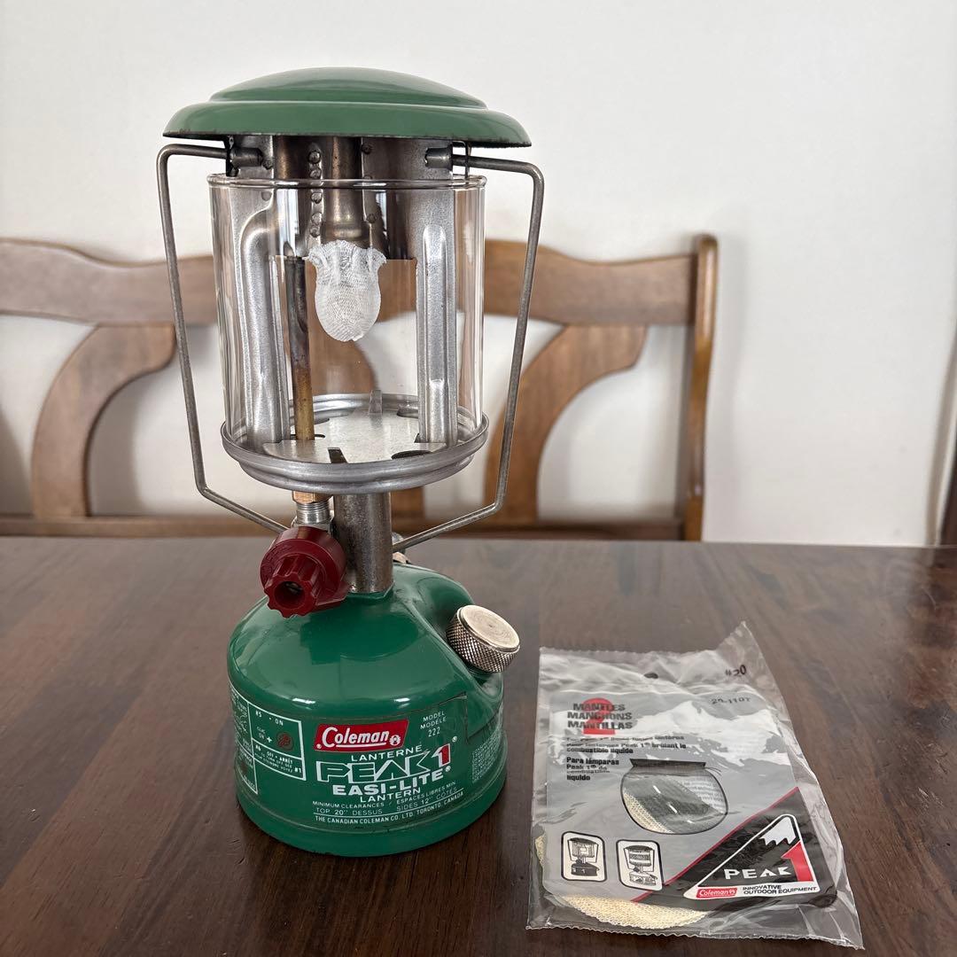 coleman peak1 ランタン 追憶のピークワンランタン1 ピークワンランタンについてのよもやま話