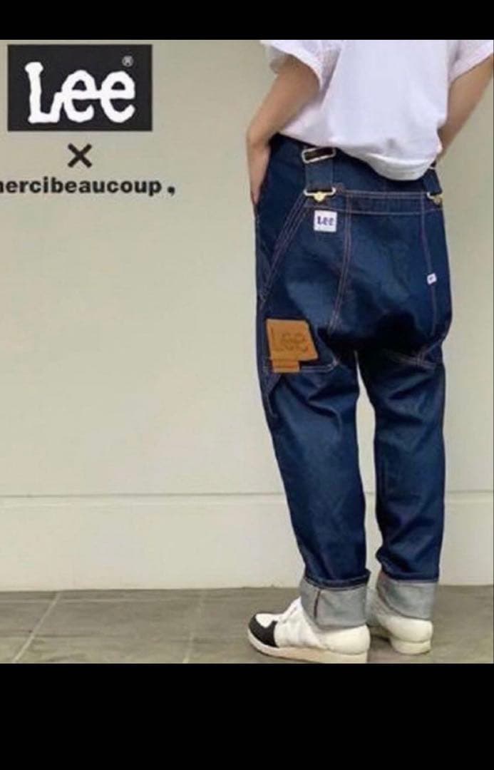 メルシーボークー New des Lee サルエルデニムパンツ　0