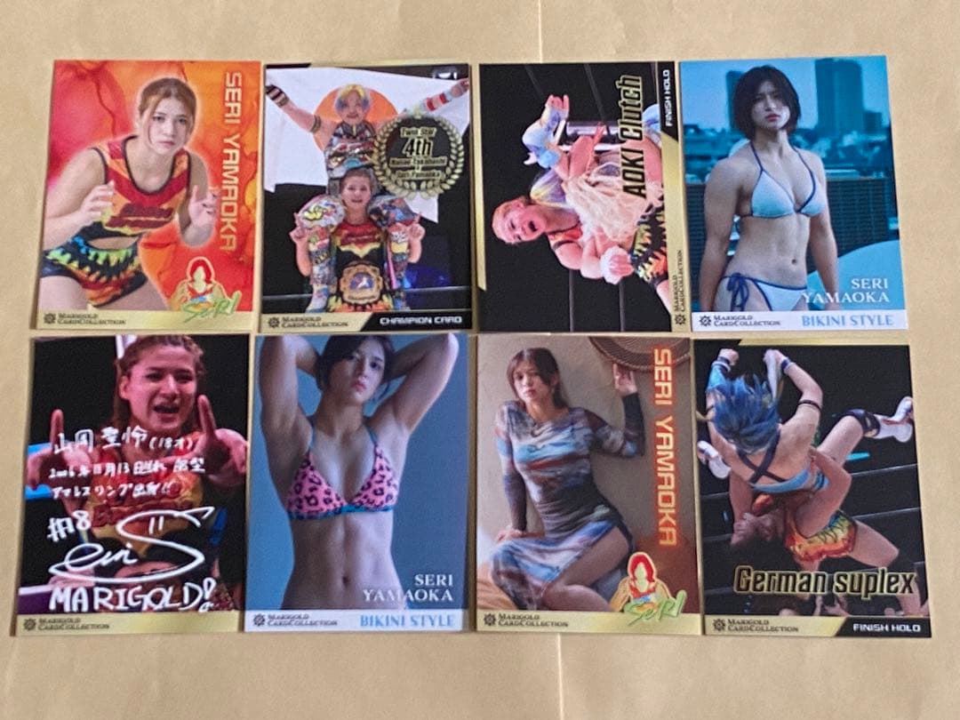 山岡聖怜 マリーゴールド 直筆サイン入りカード - メルカリ