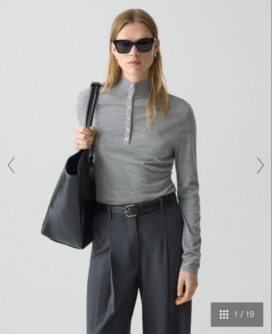 セオリー今期トップス♡IENAchaosスリードッツ23区滝沢眞紀子オーラリー