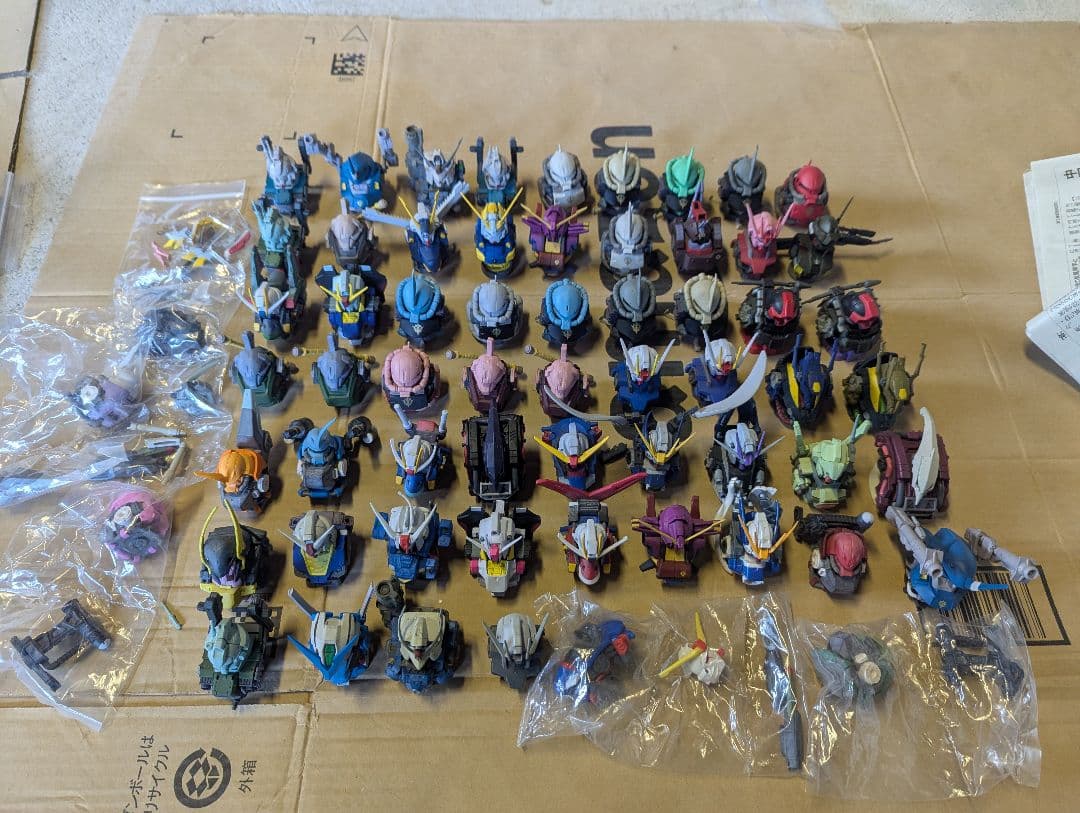 ガンダムヘッドコレクション　63体　ガンダム　フィギュア　ガンダムヘッド